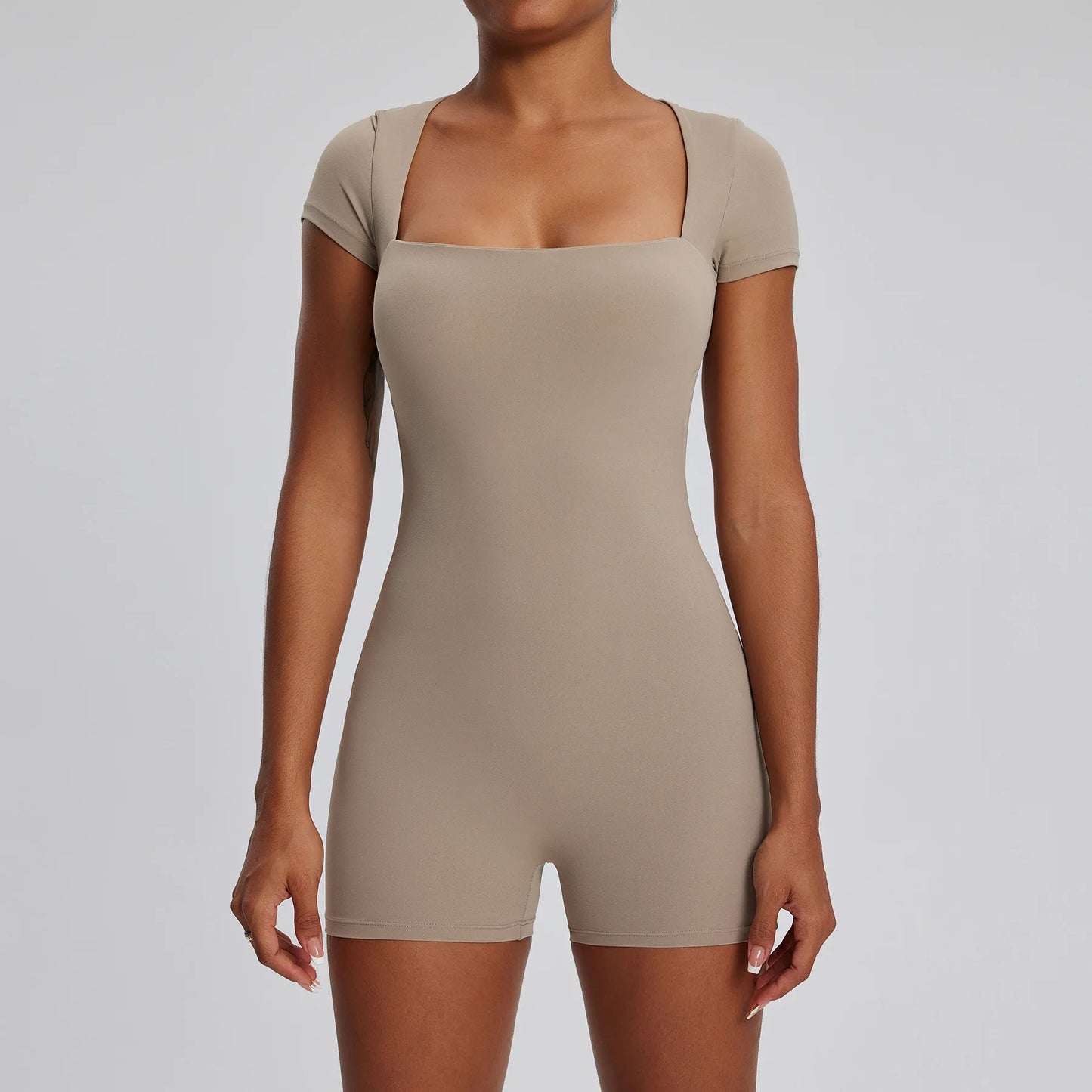 One-Piece Yoga Bodysuit - Just Fit