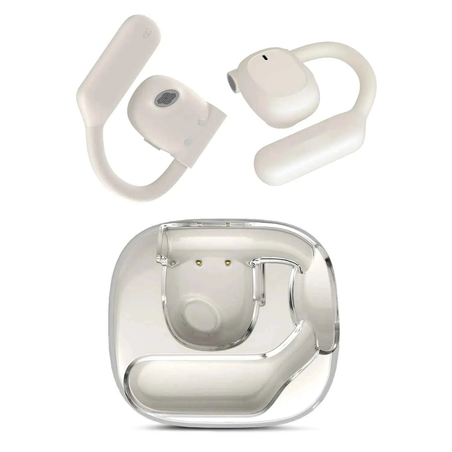 NEOQOQO Open Ear 70H Playtime Air Conduction Earbuds W/Charging