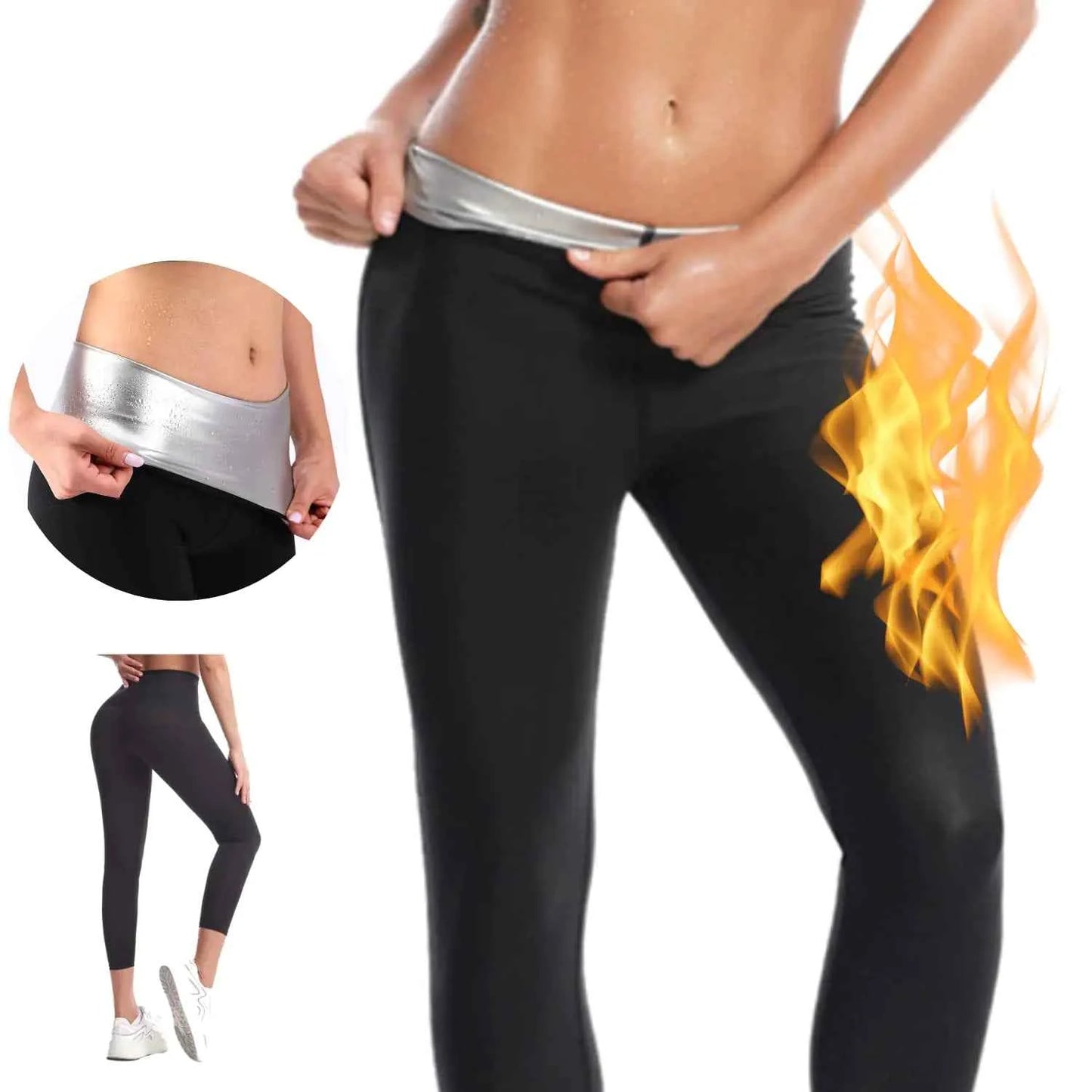 Nano Hertz Sauna Sweat Shapewear Leggings