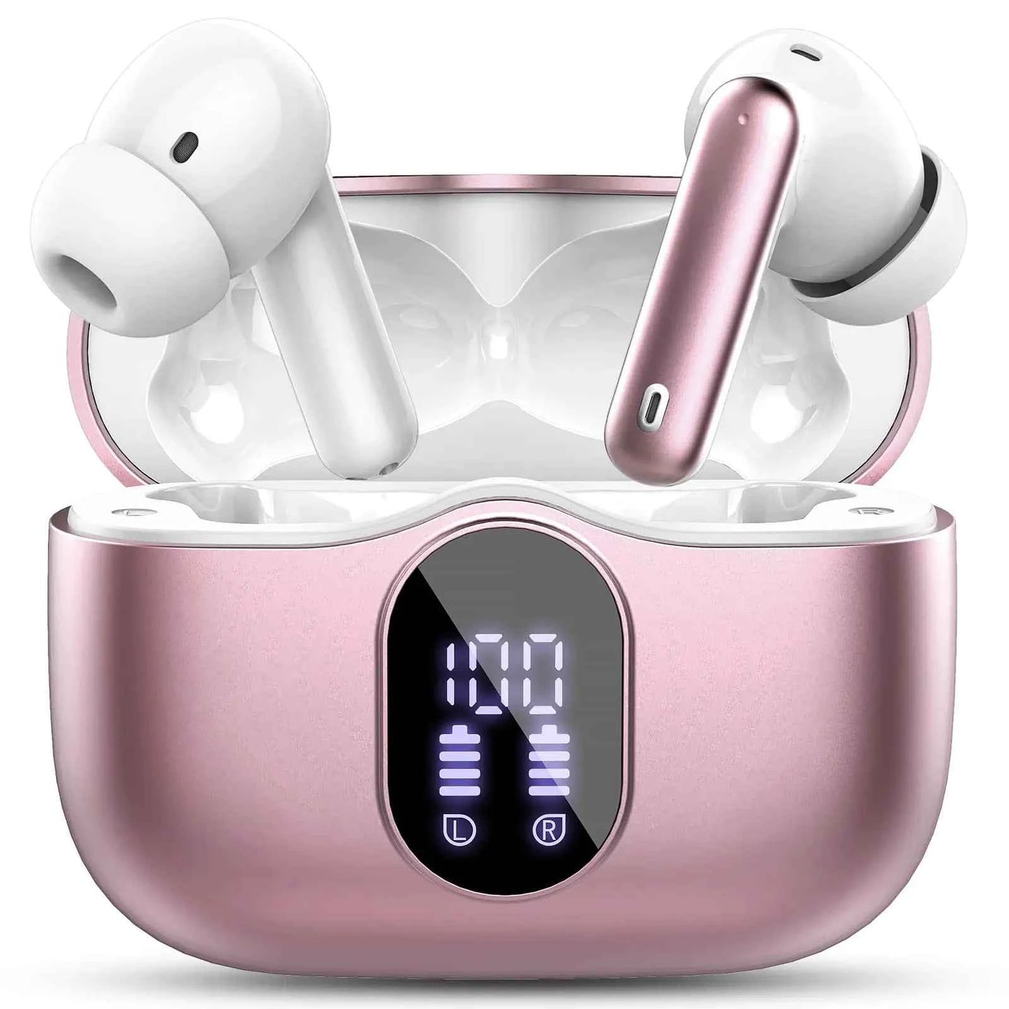 Wireless Earbuds Bass Noise Cancelling IP7 Waterproof 36H Playtime