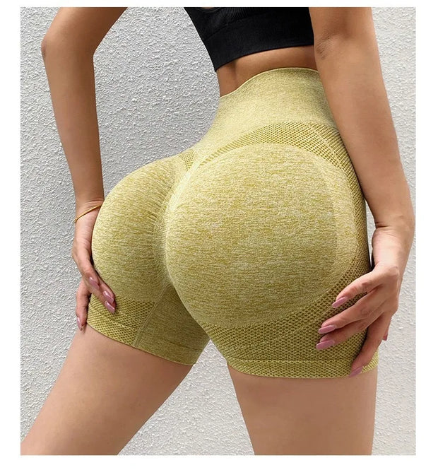 Women’s Seamless High Waist Scrunch Shorts