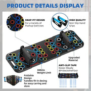 Push Up Support Board, Multifunctional Chest and Abdominal Muscles, Training Board