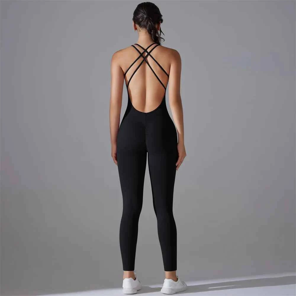 Women’s V Back Bodysuit Scrunch