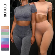Women Seamless Yoga & Gym Set