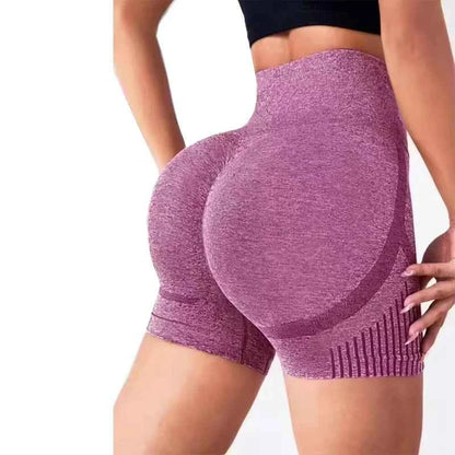 Women’s Yoga Shorts Seamless  High Waist