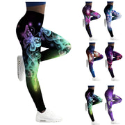 Women's Leggings Breathable Butterfly Printed