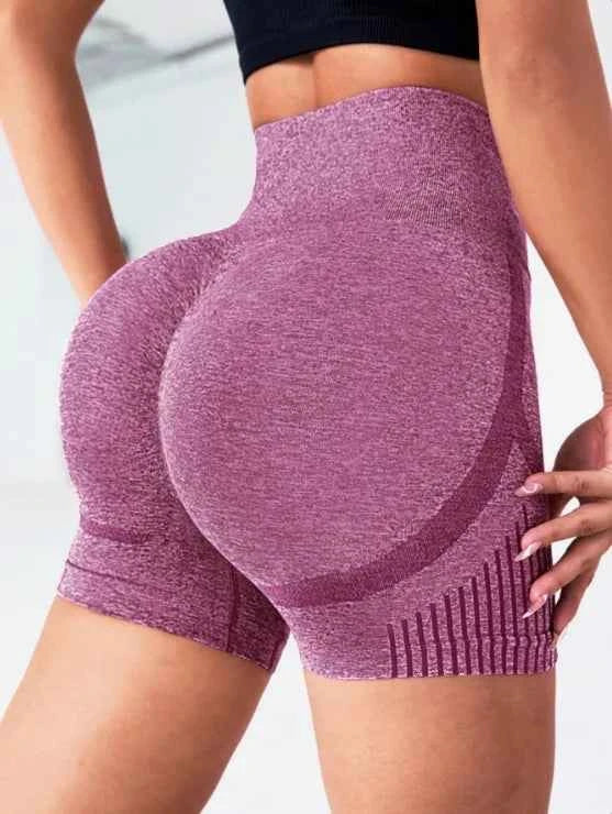 Women’s Yoga Shorts Seamless  High Waist