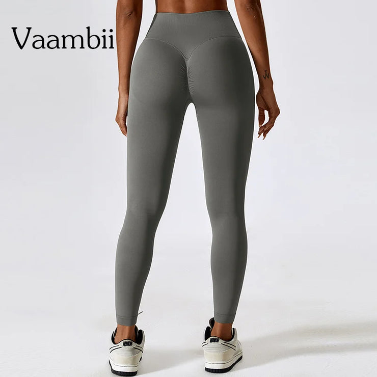 Women’s Leggings, High Waist Scrunch Butt Push Up Yoga Pants Active Wear