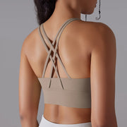 Women’s Yoga BraTank Top For Fitness Naked Feel Sports Bra