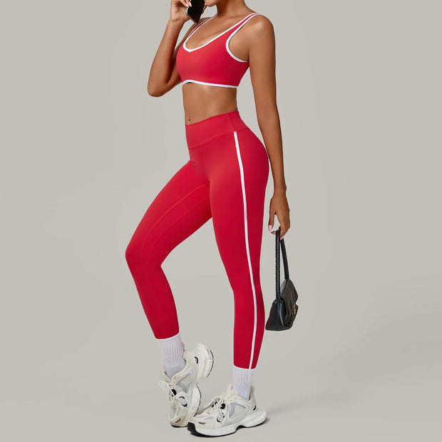 Women’s Sport Bra And Leggings High Waist Active Wear Quick Drying