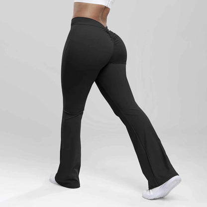 Women’s V Back Flared Leggings