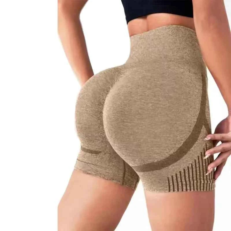 Women’s Yoga Shorts Seamless  High Waist