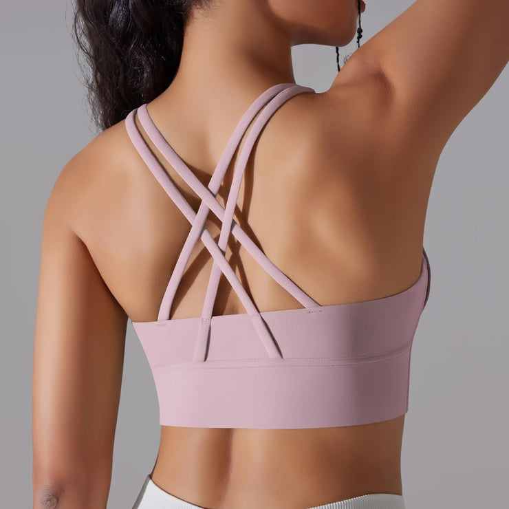 Women’s Yoga BraTank Top For Fitness Naked Feel Sports Bra