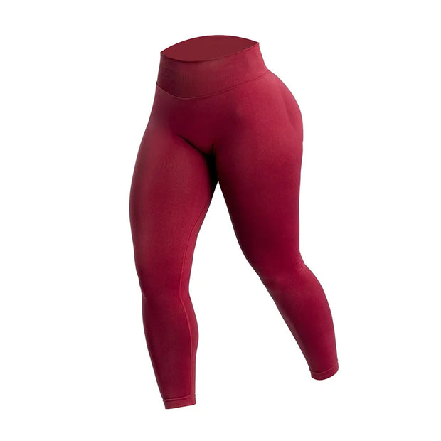 Women’s High Waist Gym Yoga Pants, Peach Buttocks , Tight Fitting