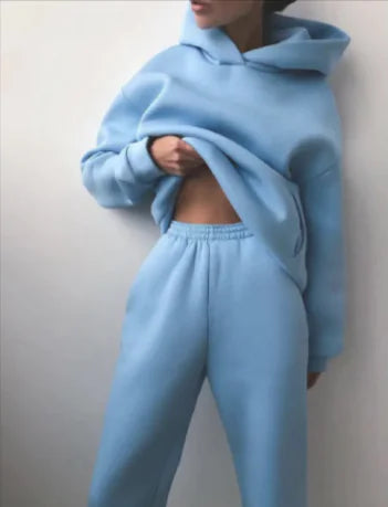 Women's Hooded Jogger Set - Just Fit 