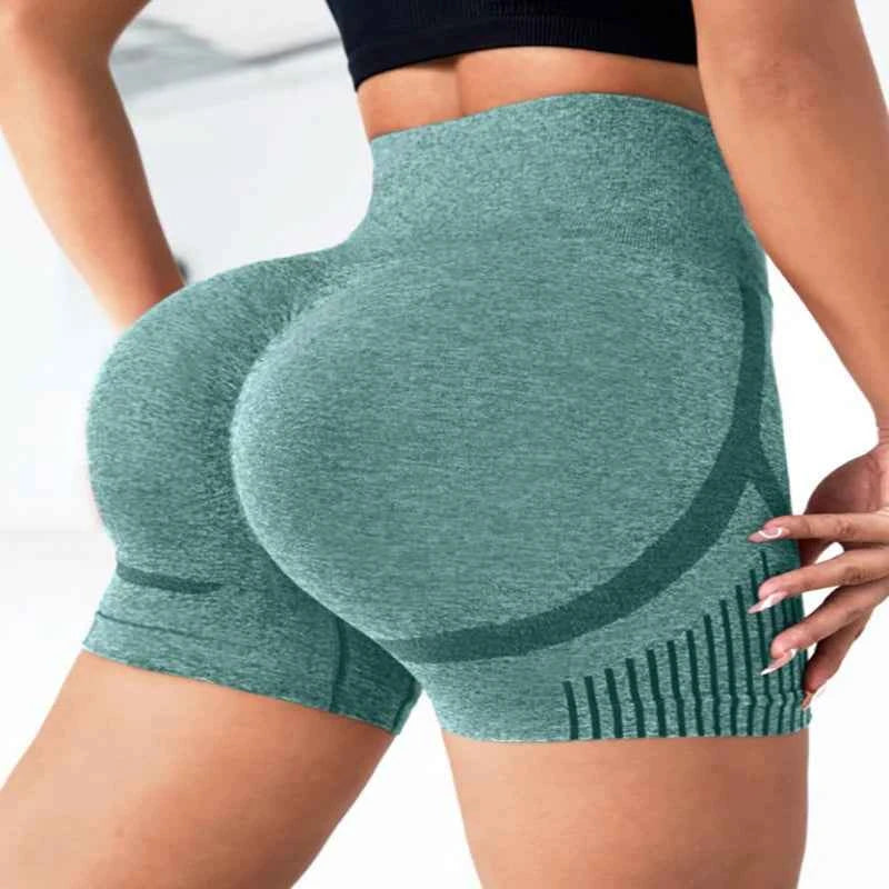 Women’s Yoga Shorts Seamless  High Waist