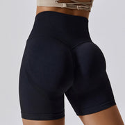 Woman’s Seamless Shorts High Waist Push Up Booty Scrunch Butt Active wear