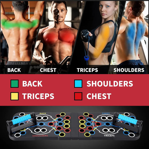 Push Up Support Board, Multifunctional Chest and Abdominal Muscles, Training Board