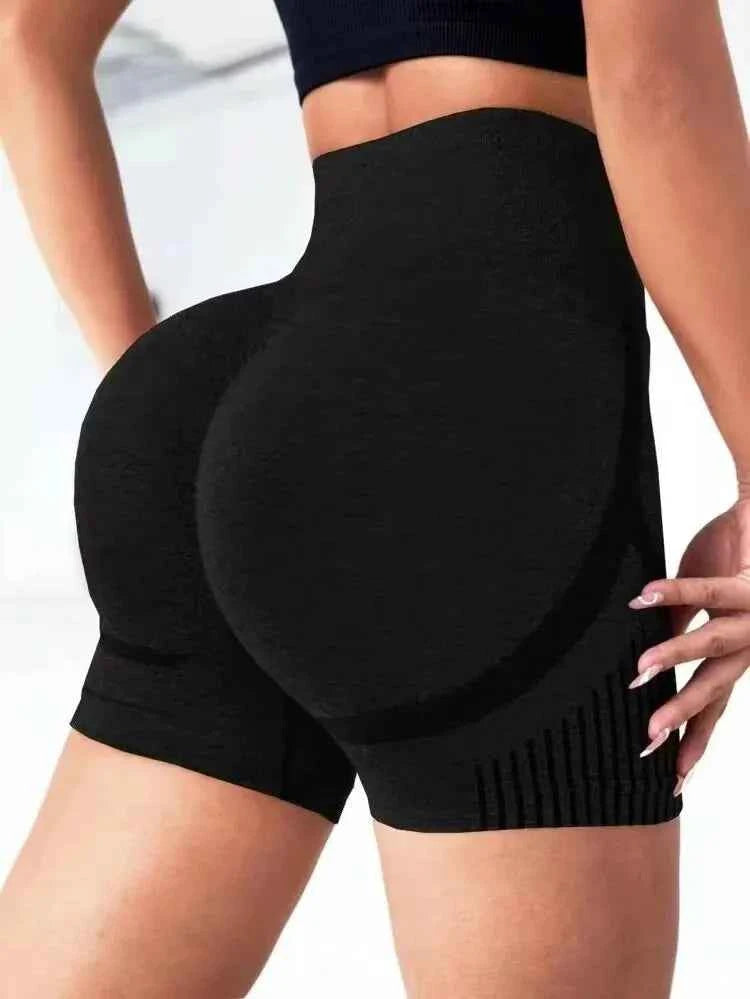 Women’s Yoga Shorts Seamless  High Waist