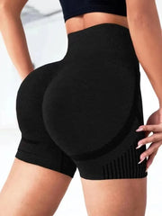Women’s Yoga Shorts Seamless High Elastic High Waist Quick Dry