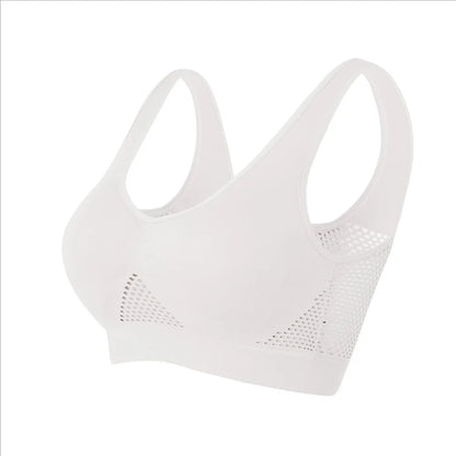 Seamless Mesh Women Sports Bras - Just Fit 