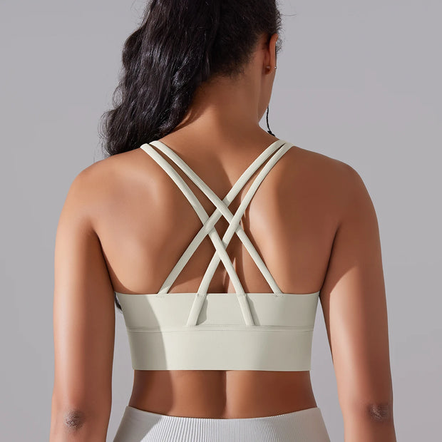 Women’s Yoga BraTank Top For Fitness Naked Feel Sports Bra