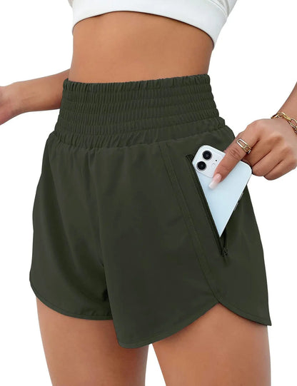Women High Waist Shorts - Just Fit 