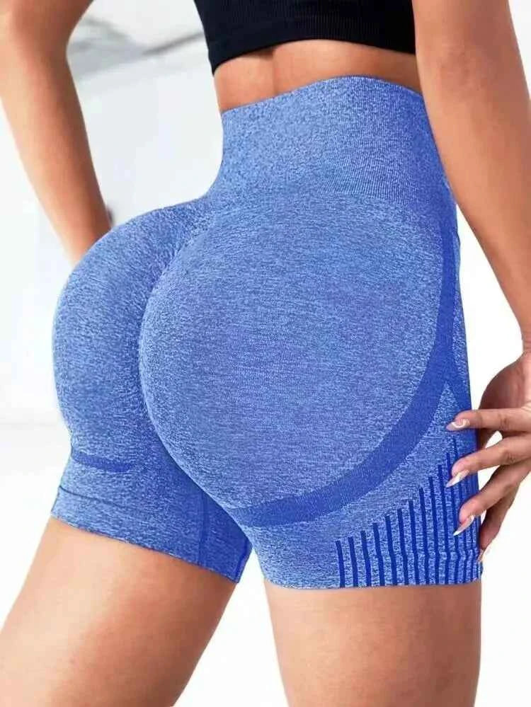 Women’s Yoga Shorts Seamless  High Waist