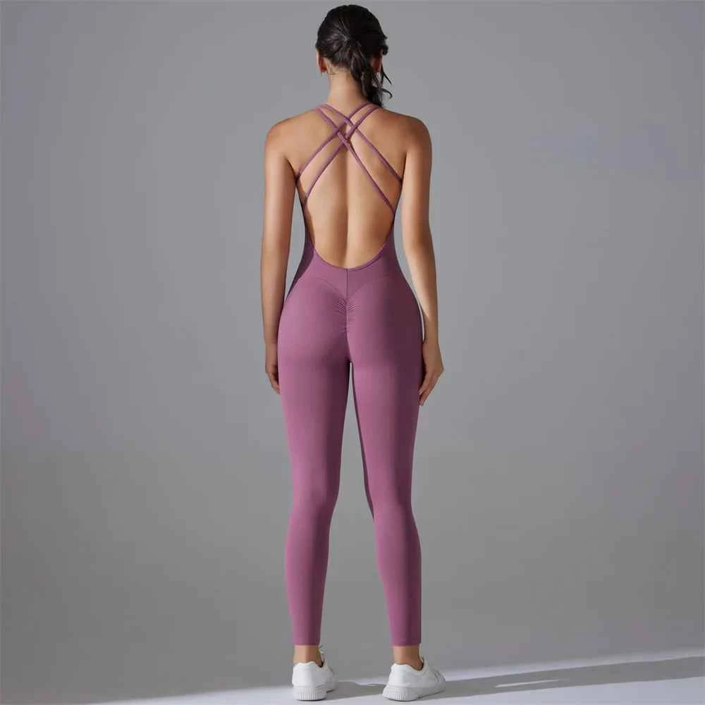 Women’s V Back Bodysuit Scrunch