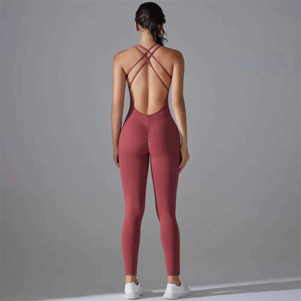 Women’s V Back Bodysuit Scrunch