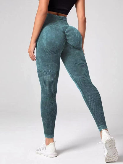 Women’s Hollow Seamless Leggings High Waist - Just Fit 