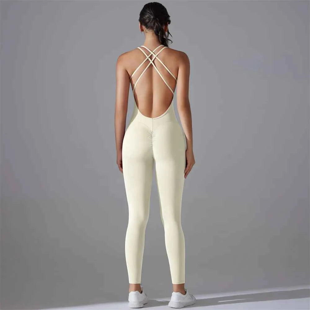 Women’s V Back Bodysuit Scrunch