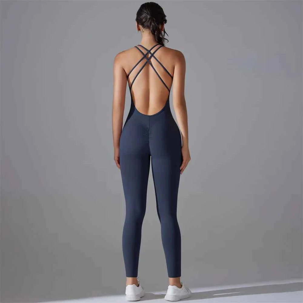 Women’s V Back Bodysuit Scrunch