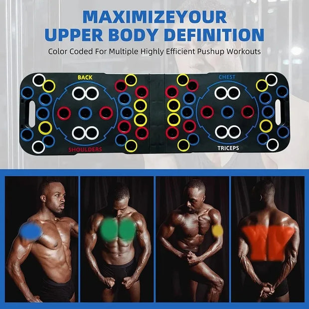 Push Up Support Board, Multifunctional Chest and Abdominal Muscles, Training Board