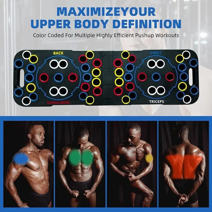 Push Up Support Board, Multifunctional Chest and Abdominal Muscles, Training Board