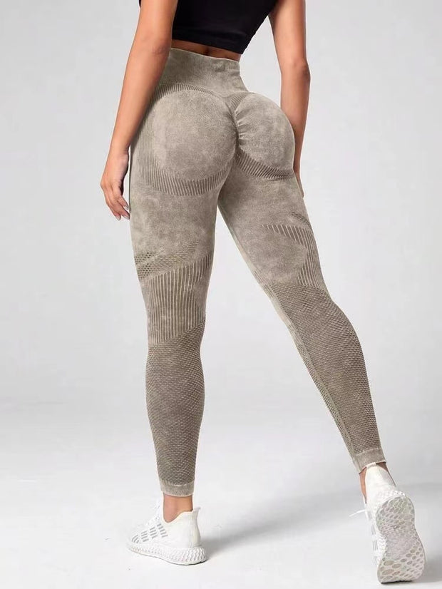 Women’s Hollow Seamless Leggings High Waist