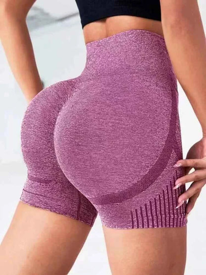 Women’s Yoga Shorts Seamless  High Waist