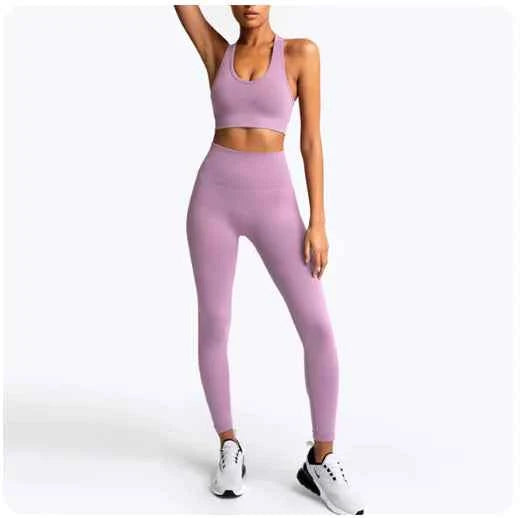 Women's Seamless Yoga Set