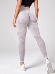 Women’s Hollow Seamless Leggings High Waist
