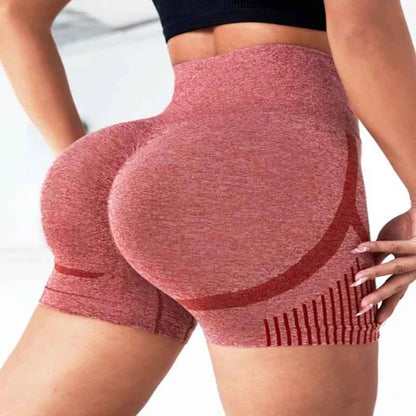 Women’s Yoga Shorts Seamless  High Waist