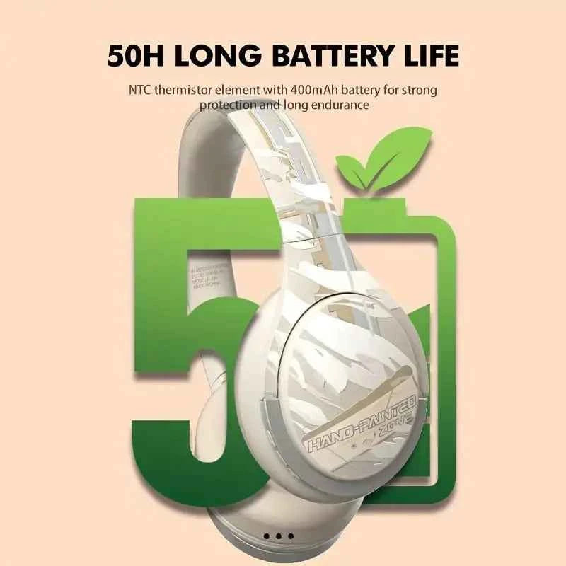 Wireless Bluetooth Headphones with Active Noise Cancelling