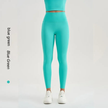 Woman's High Waisted Leggings - Just Fit 