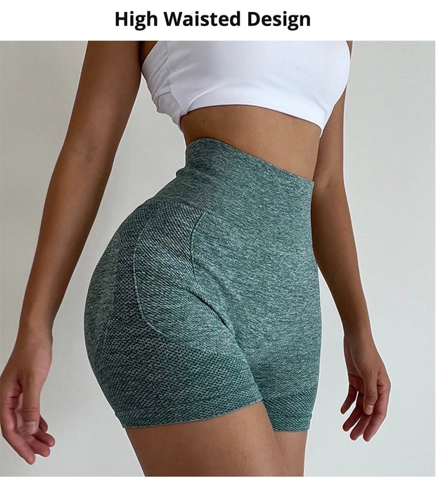 Women’s Seamless Yoga Shorts High Waist