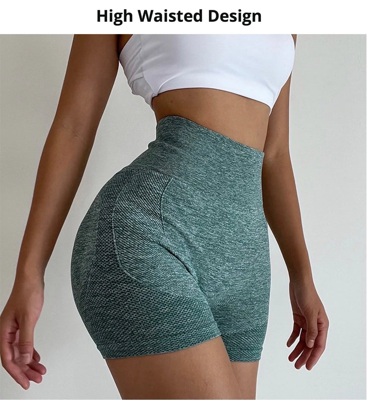 Women’s Seamless Yoga Shorts High Waist