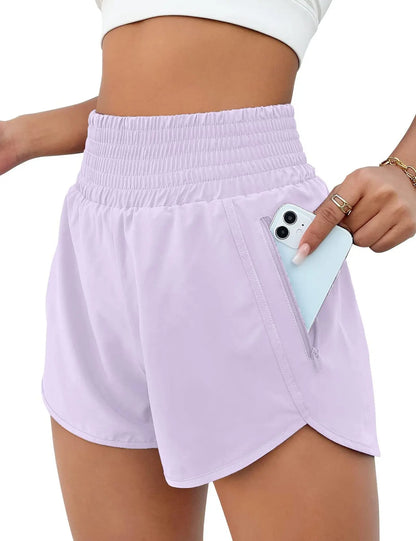 Women High Waist Shorts - Just Fit 