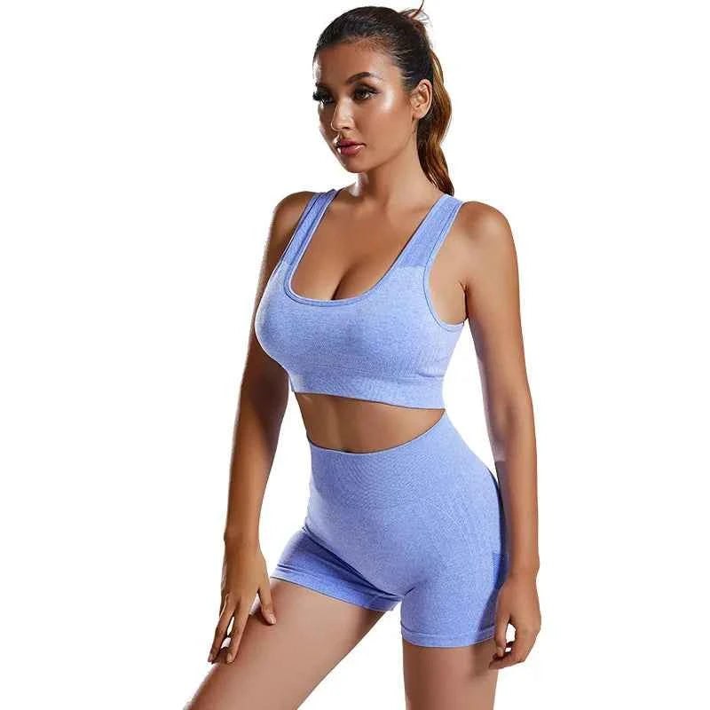 Women's New Seamless Yoga Set