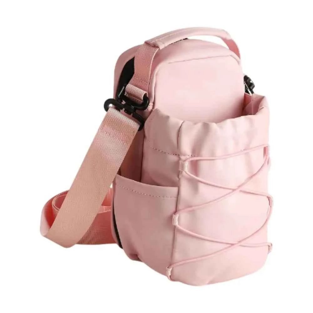 Magnetic Water Bottle Sling Bag Large Capacity Multi-layer