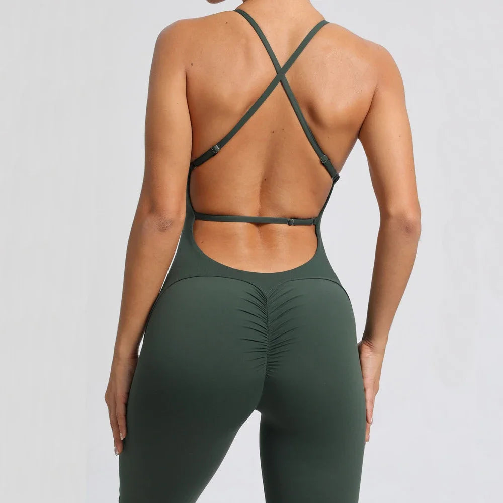 Women’s One Piece Yoga Outfit - Just Fit 