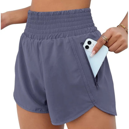 Women High Waist Shorts - Just Fit 