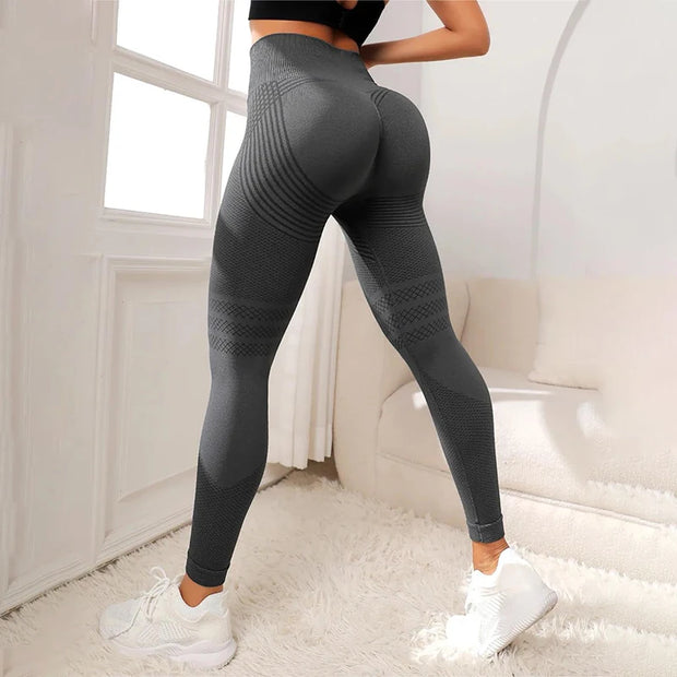 Women’s Fitness Leggings High Waist Seamless And Breathable